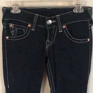 True Religion Dark Wash Skinny Jeans